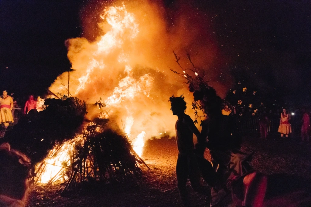 Bonfires and Beltane Festivals